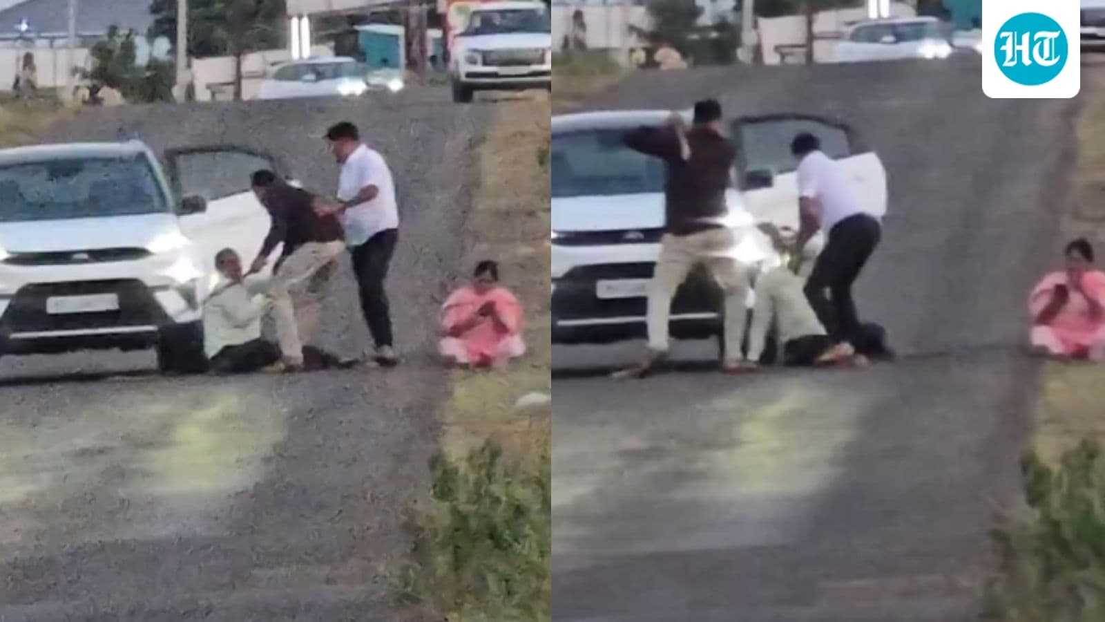 Pune Brothers Beat Elderly Parents With Sticks Over Sale Of Land Threaten To Kill If Deal Not Cancelled Video Viral